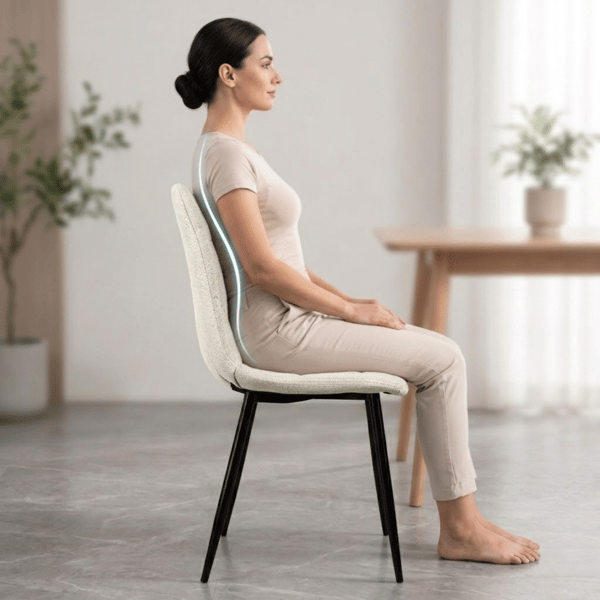 Masimo stol, beige stof, sorte ben