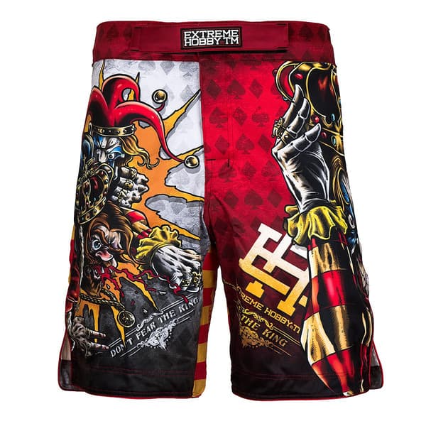 KILLER CARDS 2 XL RÖDA Herr Grappling Shorts
