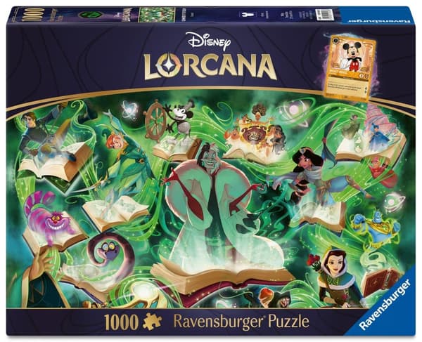 2D-pussel: Lorcana Smaragd 1000 bitar