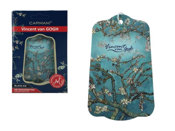 Duftvedhæng - V. van Gogh, Sort is (CARMANI)