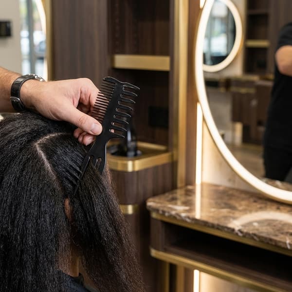 BARB tresidig hårtextureringskam för styling