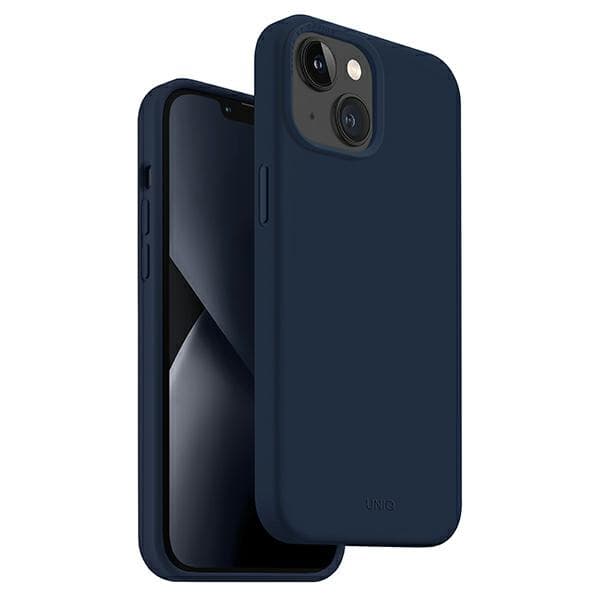 UNIQ Lino-etui til iPhone 14 Plus, blå