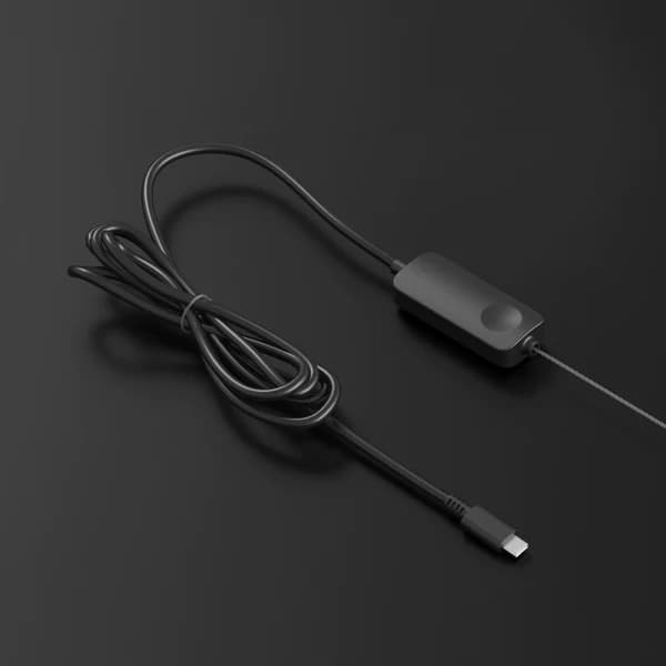 Twinkly Strings USB-C lyssnöre - 100 RGB LED-lampor, 6m, grön fläta