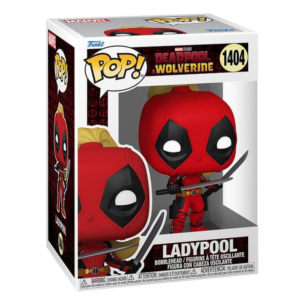 Funko POP Deadpool og Wolverine 1404 Ladypool samlerfigur