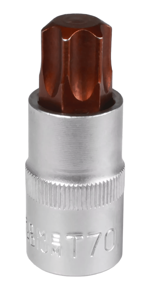 Topnøgle 1/2 tommer Torx T70 skaftspids CRV stål