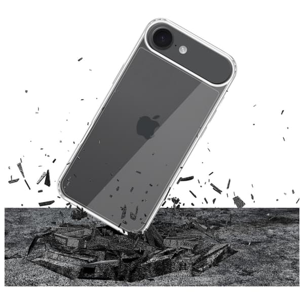 3MK Armor-skal för iPhone 17, transparent