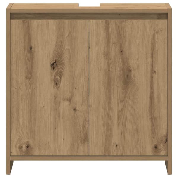 vidaXL håndvaskskab Artisan eg 60x33x60 cm