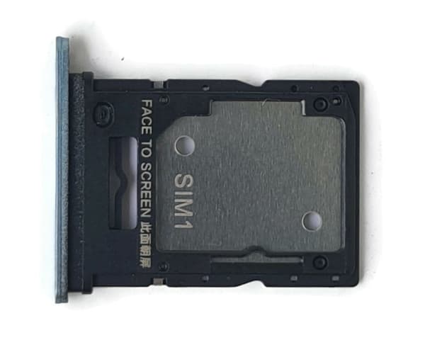 SIM-kortbakke til Xiaomi Redmi Note 13 4G, blå