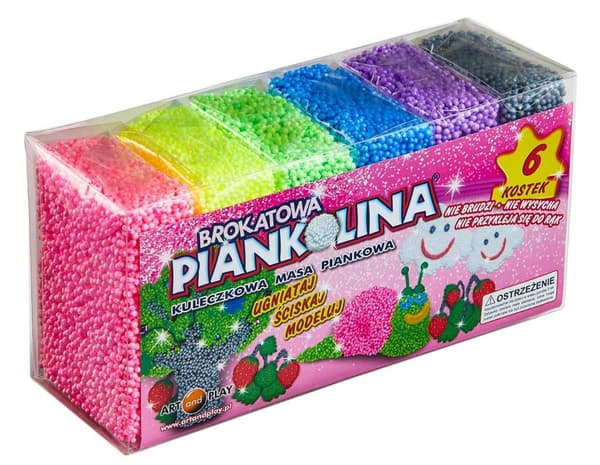 Glitterskum 6 terninger