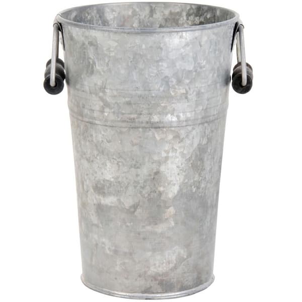 Rustik zinkvase 21 cm