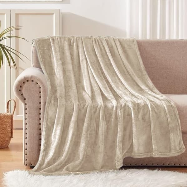Glat COSY tæppe 160x200 cm beige