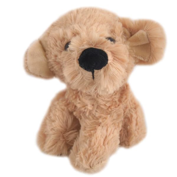 Plys hund siddende 16 cm