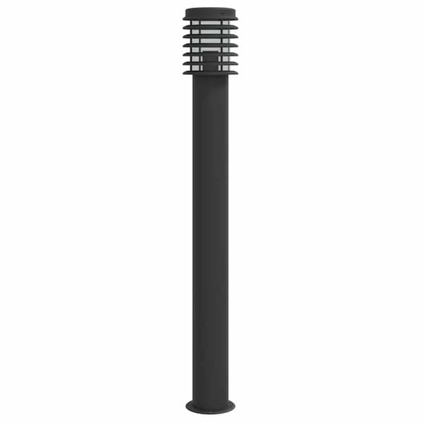 vidaXL havelamper, 3 stk., sort, 110 cm, stål