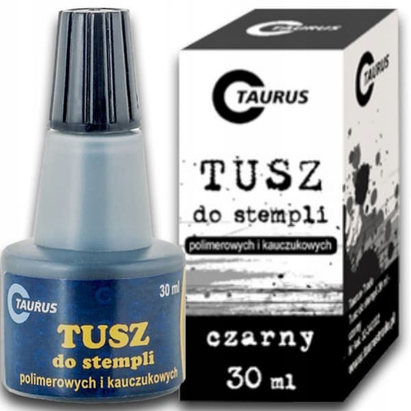 STEMPELBLÆK 30ML SORT 6482