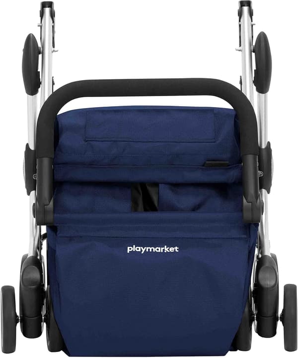 Playmarket We Go Basic Kundvagn 50L Hopfällbar Blå
