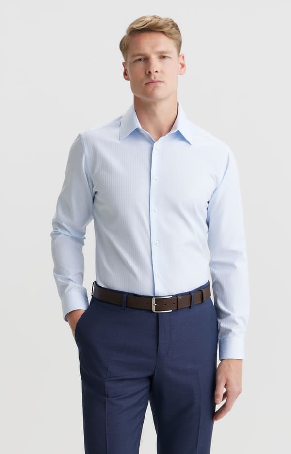 Slim fit skjorte 176-182/40