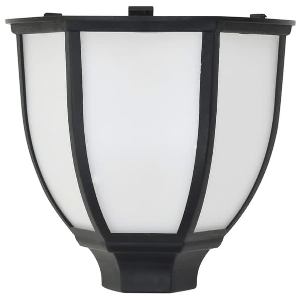 vidaXL solcelledrevne havelamper, 6 stk., LED, sort