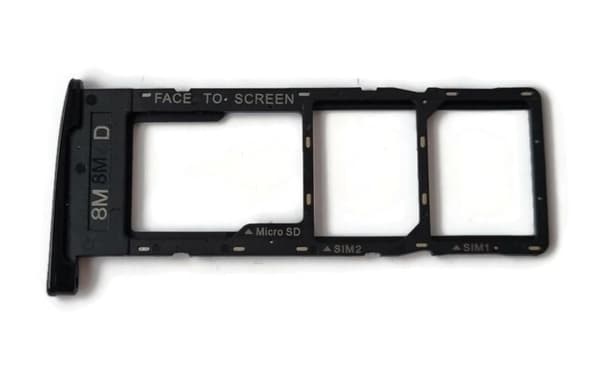 SIM-kortbakke til Motorola G6 Plus marineblå