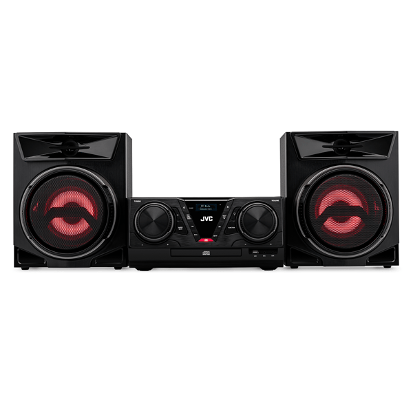 JVC Mini HiFi-system MX-E325B-DAB 100 W Bluetooth 5.3 DAB+ CD USB Svart