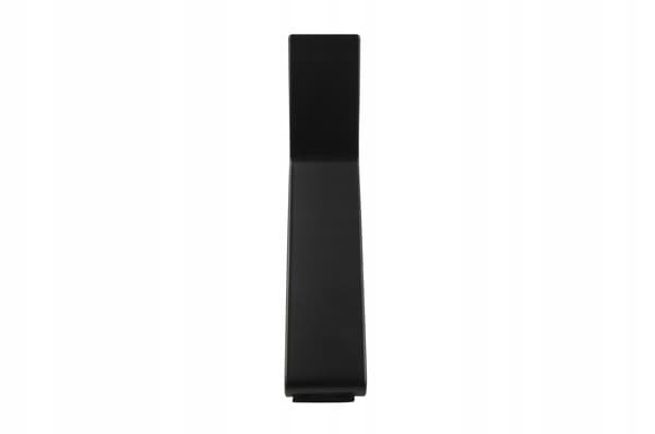 møbelben, loftben, skrå, sort metal, TIL møbler, sofaer, divaner, 12 cm