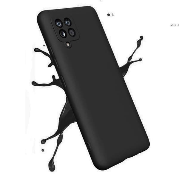 Etui til Samsung Galaxy A22 / M22 4G / LTE, Silikone Lite, sort