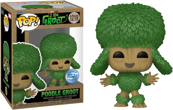 Funko POP I am Groot 1219 Puddel Groot Specialudgave Limited Samlerfigur