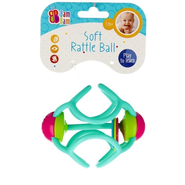 Gummibold med rangle BAM BAM