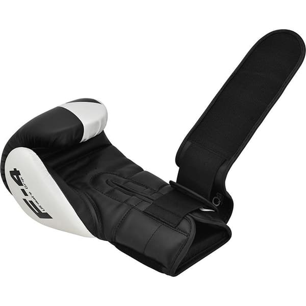 RDX REX F4 Boksehandsker Sort/Hvid 12oz