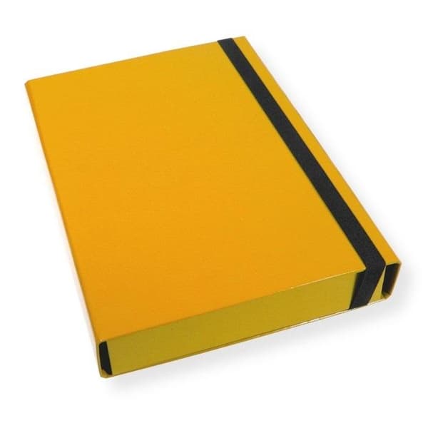 A4 klapmappe 5 cm gul