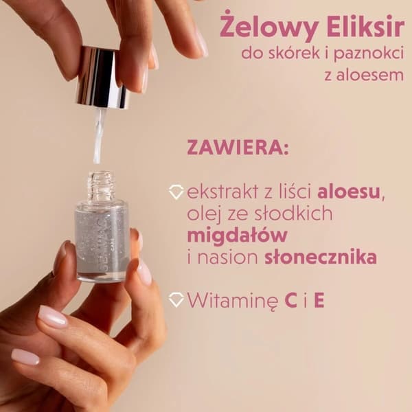 Semilac Gel Elixir med Aloe 7 ml