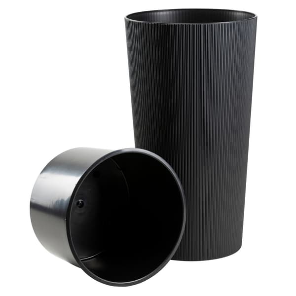 Urbanika ECO urtepotte sort h75x40,9 cm