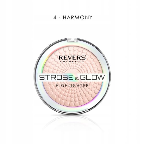 Revers Strobe & Glow 04 - gyllene puderhighlighter, glödeffekt
