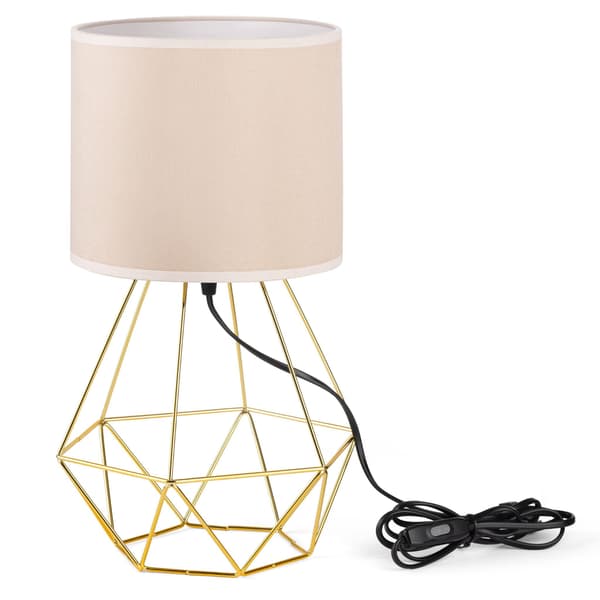 Tornado ASBZ-lampa, beige sammet