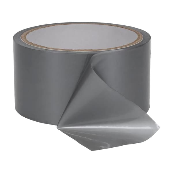 PVC non-stick tape - 20 m - sølv