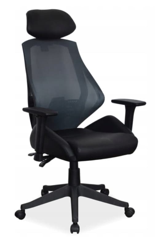 SPACE BLACK drejestol, ergonomisk kontorstol