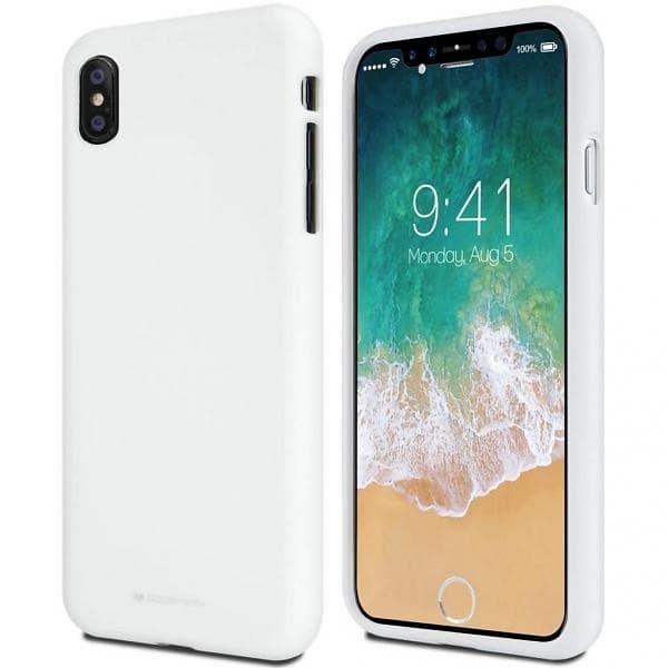 Mercury Soft Cover til Huawei Mate 20, Hvid