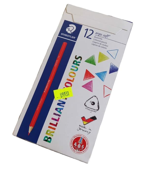 Brun Ergosoft Staedtler blyant 12 stk.