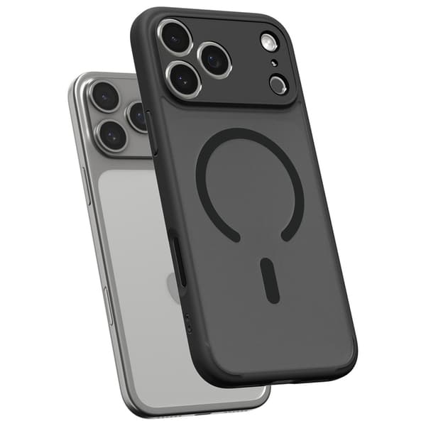 Spigen Ultra Hybrid Mag MagSafe-etui til iPhone 17 Pro Max, sort
