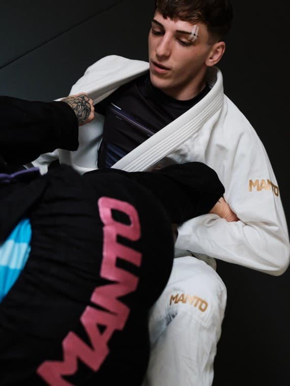 Manto Kimono/GI BJJ Herrestigning 2.0 Hvid A2