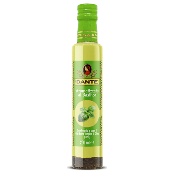 Dante olivolja med basilika 250 ml
