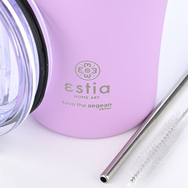 500 ml lavendel lila termosmugg