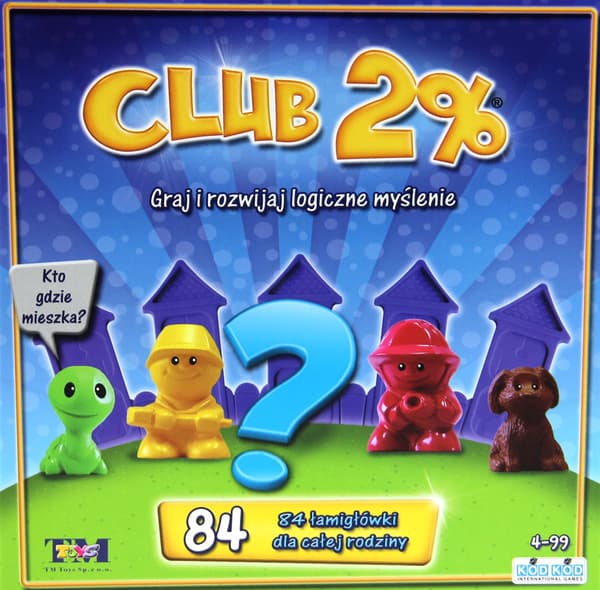 Klub 2%. Familiespil