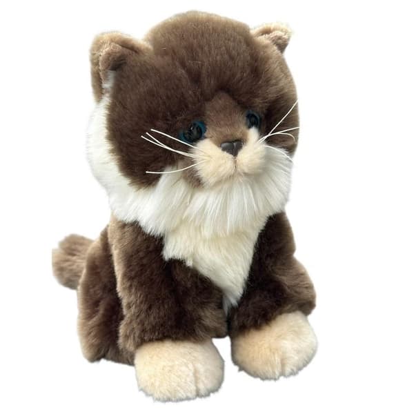 Mörk katt 19 cm