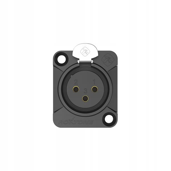 Roxtone RX3FD-BG - panelmonteret XLR-fatning