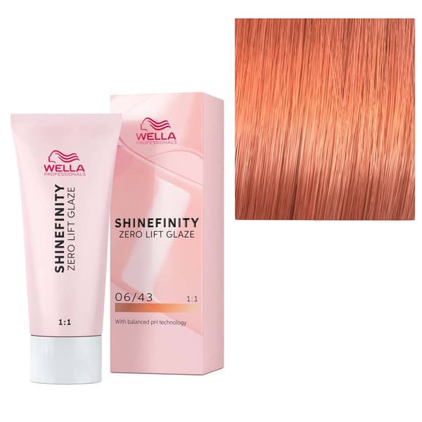 Wella Shinefinity 60 ml 06/43 Guld