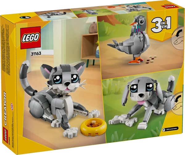 LEGO Creator 3 i 1 Drillet Kat 407-delt sæt (31163)