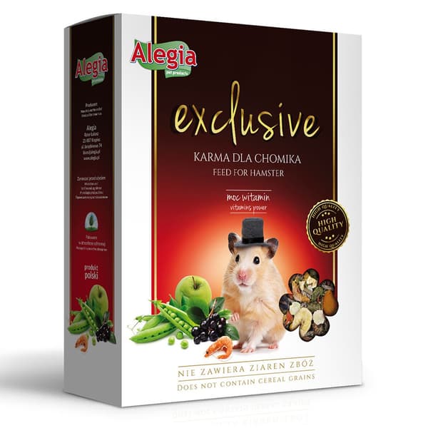 Alegia - Eksklusivt hamsterfoder 300g