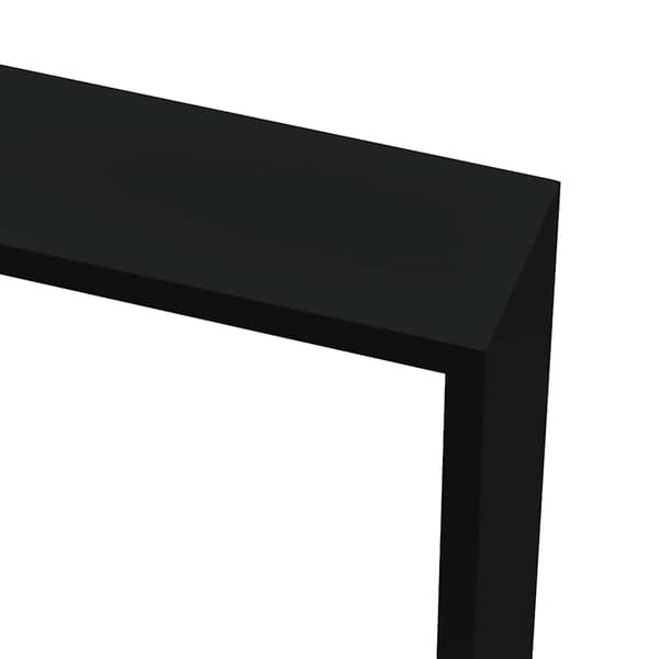 vidaXL kubeformede væghylder, 3 stk., sort, MDF