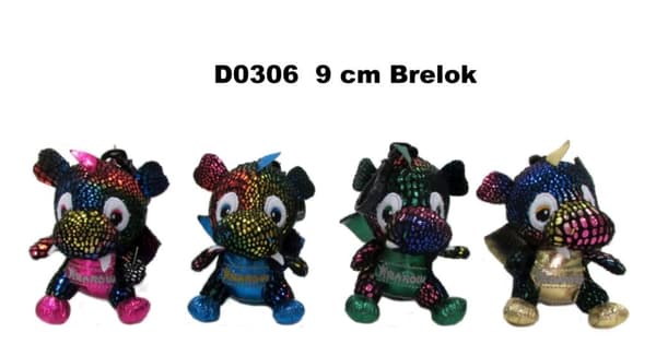 Dragenøglering "Krakow" 9cm MIX