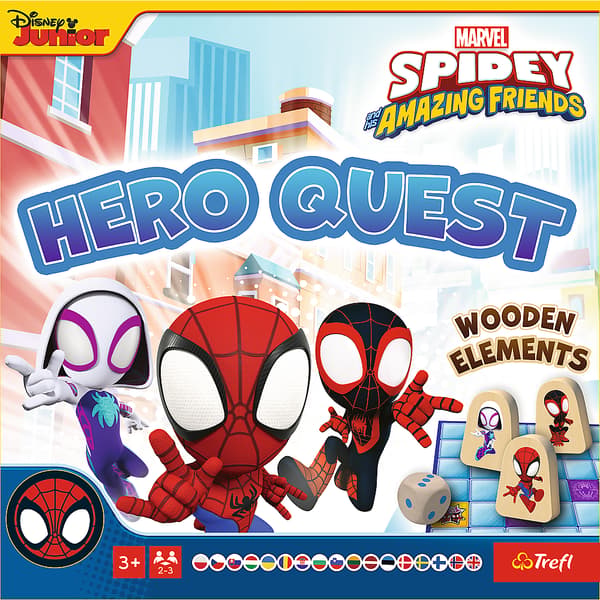 Hero Quest Spidey Brætspil Trefl 02436